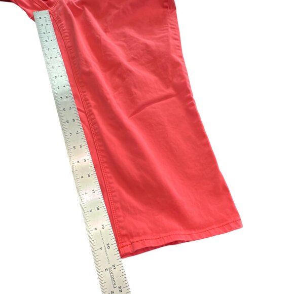 Chico's Crop Pants Size 3 XL Petite Pink So Lifting Capri Summer Bright Color - Picture 10 of 13
